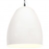 Candeeiro teto industrial redondo 25 W 42 cm E27 branco 1