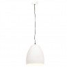 Candeeiro teto industrial redondo 25 W 42 cm E27 branco 4