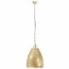 Candeeiro suspenso industrial redondo 25 W 32 cm E27 bronze 3