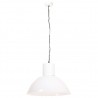 Candeeiro suspenso redondo 25 W 48 cm E27 branco 3