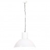 Candeeiro suspenso redondo 25 W 48 cm E27 branco 4