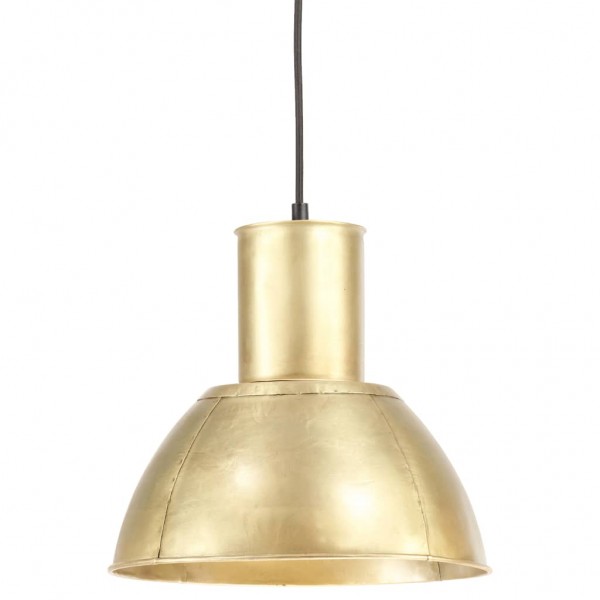 Candeeiro suspenso redondo 25 W 28.5 cm E27 bronze M 2