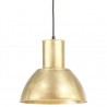 Candeeiro suspenso redondo 25 W 28.5 cm E27 bronze 2