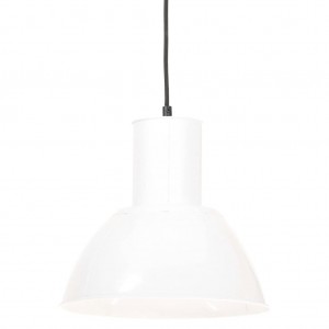 Candeeiro suspenso redondo 25 W 28.5 cm E27 branco H