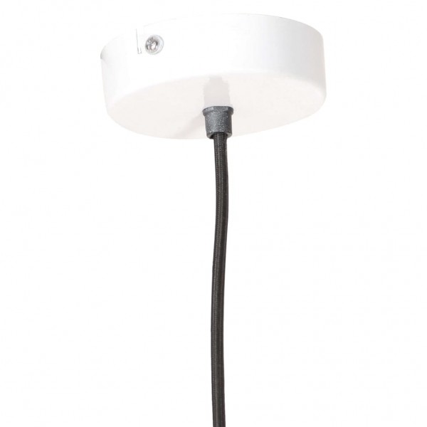 Candeeiro suspenso redondo 25 W 28.5 cm E27 branco M 5