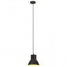 Candeeiro suspenso redondo 25 W 17 cm E27 preto 4