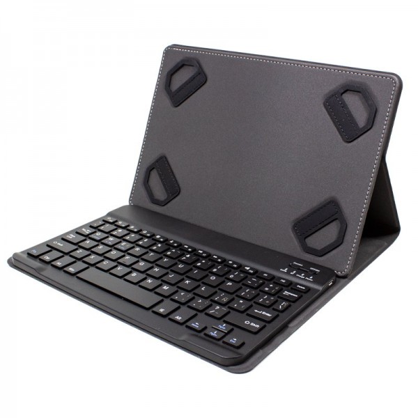 Funda COOL Ebook / Tablet 9 - 10.5 pulg Liso Negro Polipiel Teclado Bluetooth (Español) M 4