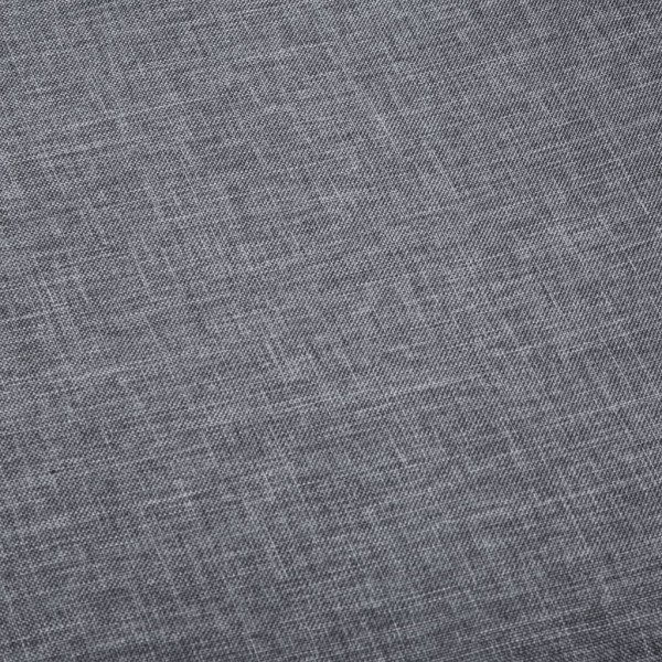 Sillas de comedor 2 unidades tela gris oscuro M 2