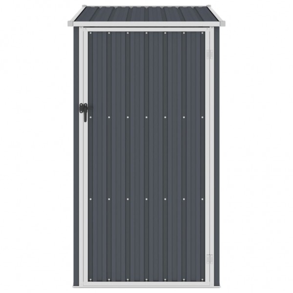 Cobertizo de jardín acero galvanizado antracita 87x98x159 cm M 3
