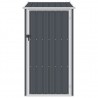 Abrigo de jardim 87x98x159 cm aço galvanizado antracite 3