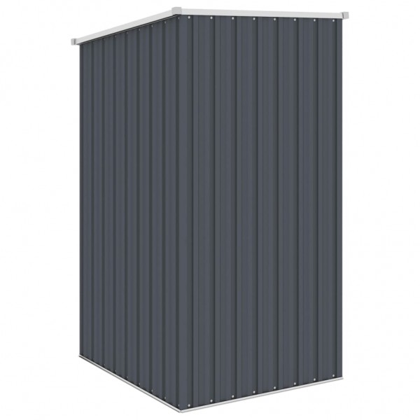 Abrigo de jardim 87x98x159 cm aço galvanizado antracite M 5