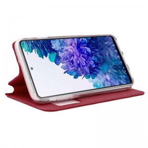 Fundação COOL Capa de Flip para Samsung G780 Galaxy S20 FE Luz vermelha H