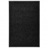Felpudo lavable negro 60x90 cm 1