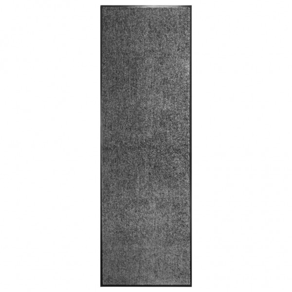 Felpudo lavable gris antracita 60x180 cm D