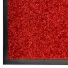 Felpudo lavable rojo 60x180 cm 4
