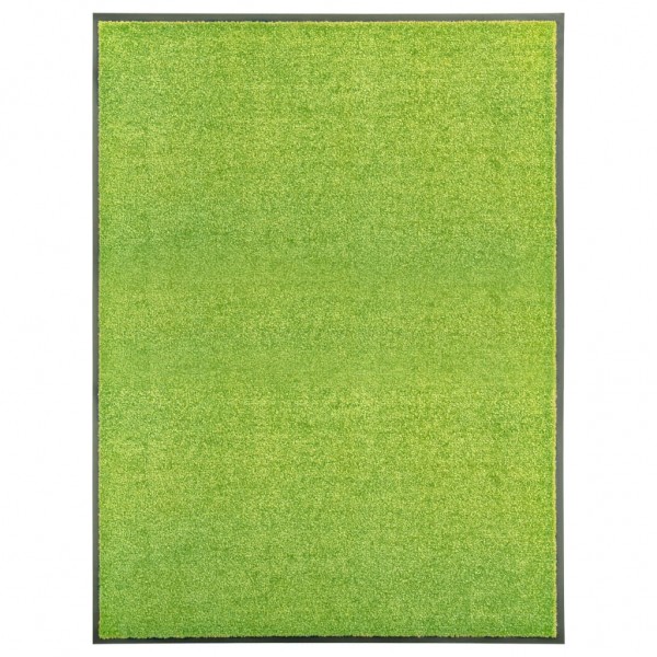 Felpudo lavable verde 90x120 cm D