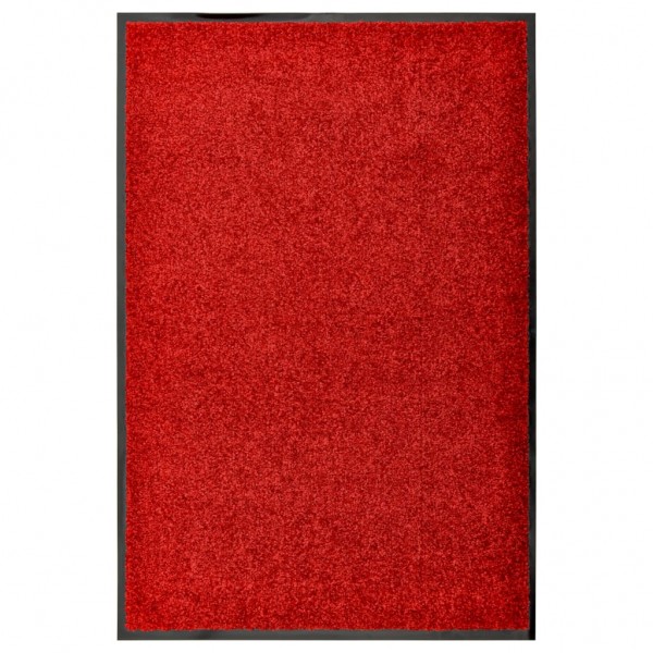 Felpudo lavable rojo 60x90 cm D