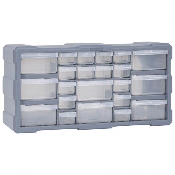 Organizador multicajones con 22 cajones 49x16x25.5 cm D
