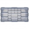 Organizador multicajones con 22 cajones 49x16x25.5 cm 4