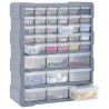 Organizador multicajones con 39 cajones 38x16x47 cm 3