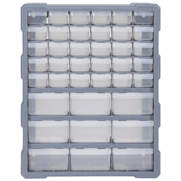 Organizador multicajones con 39 cajones 38x16x47 cm M 4