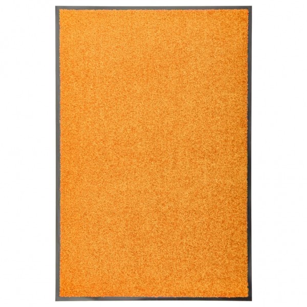 Felpudo lavable naranja 60x90 cm D