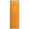 Tapete de porta lavável 60x180 cm laranja 1