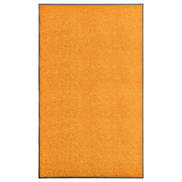Felpudo lavable naranja 90x150 cm D