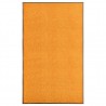 Felpudo lavable naranja 90x150 cm 1