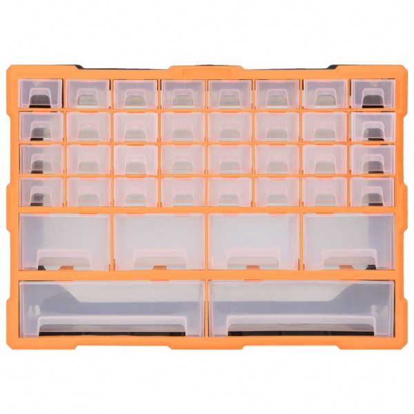 Organizador multicajones con 40 cajones 52x16x37.5 cm M 4