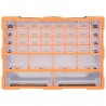 Organizador multicajones con 40 cajones 52x16x37.5 cm 4