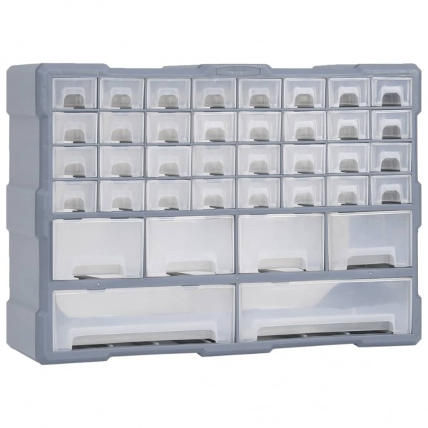 Organizador multicajones con 40 cajones 52x16x37.5 cm D
