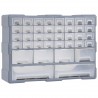 Organizador multicajones con 40 cajones 52x16x37.5 cm 1