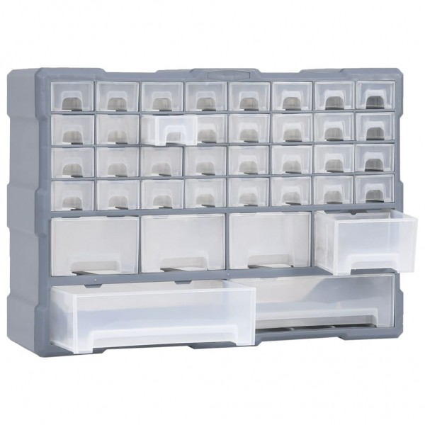 Organizador multicajones con 40 cajones 52x16x37.5 cm M 4
