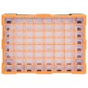 Organizador multicajones con 64 cajones 52x16x37.5 cm 4