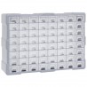 Organizador multicajones con 64 cajones 52x16x37.5 cm 1