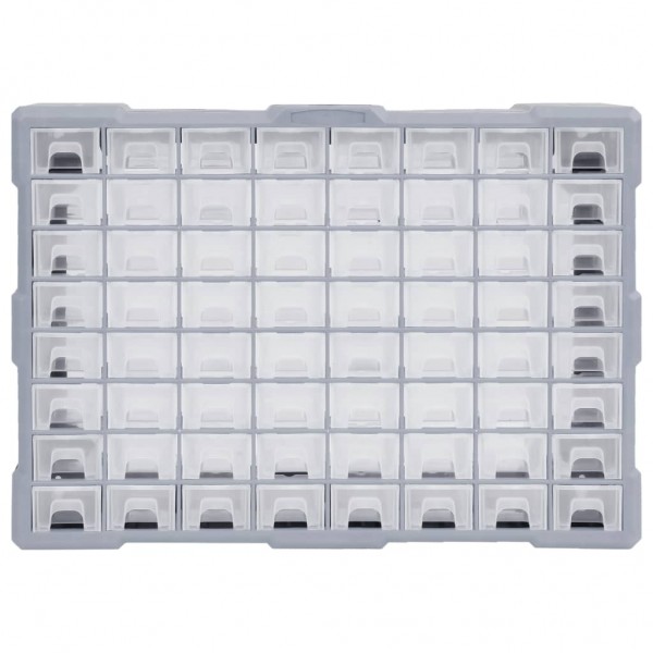 Organizador multicajones con 64 cajones 52x16x37.5 cm M 5