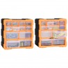 Caixas organizadoras com 12 gavetas 2 pcs 26.5x16x26 cm 3