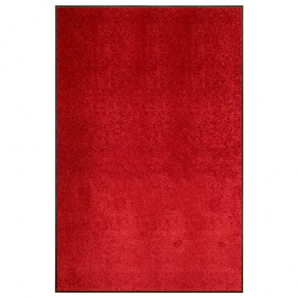Felpudo lavable rojo 120x180 cm D