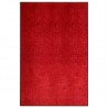 Felpudo lavable rojo 120x180 cm 1