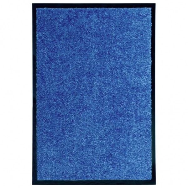 Felpudo lavable azul 40x60 cm D