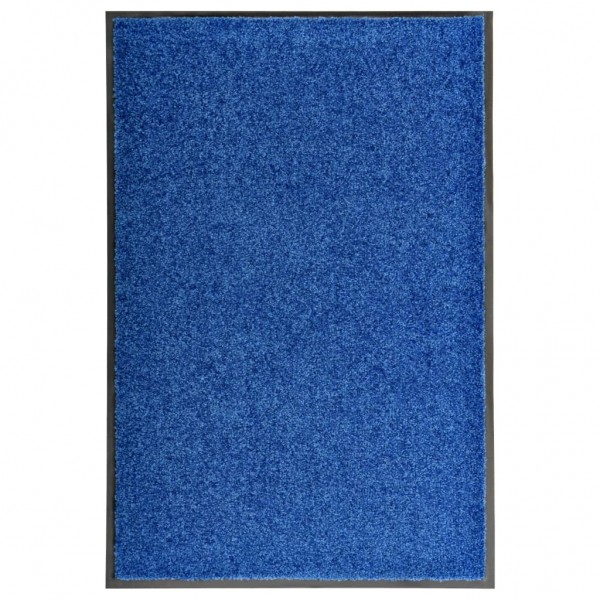 Felpudo lavable azul 60x90 cm D
