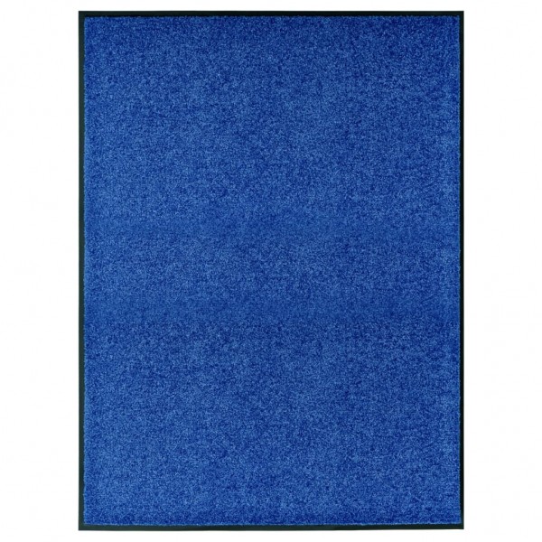 Felpudo lavable azul 90x120 cm D