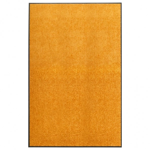 Felpudo lavable naranja 120x180 cm D