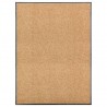Felpudo lavable crema 90x120 cm 1