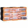 Organizador multicajones con 22 cajones 49x16x25.5 cm 2