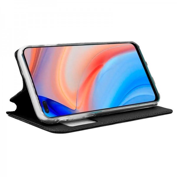 Funda COOL Flip Cover para Oppo Reno 4 Pro Liso Negro M 2