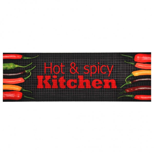Tapete de cozinha lavável com design Hot&Spicy 45x150 cm M 3