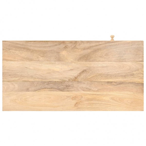 Tocador de madera maciza de mango 100x50x76 cm M 5
