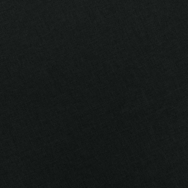 Sillón con taburete reposapiés de tela negro M 3